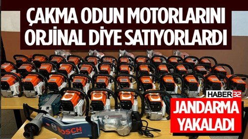 JANDARMA SAHTE ÜRÜNLERİ  PİYASAYA GİRMEDEN YAKALADI