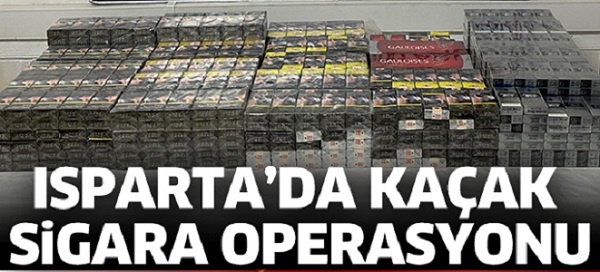 JANDARMA'DAN KAÇAK SİGARA OPERASYONU